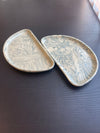 Crescent Platter Small — Wildflowers